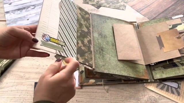 Дембельский фотоальбом. Коллекция "Дембельский альбом" ScrapMania