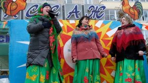 "Я птица певчая" Ольга Цветкова и ансамбль "Русские напевы"