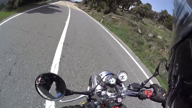 Skyteam ACE 125 with a 300cc ENGINE! Mountain Run at 120kph+ смотреть онлайн