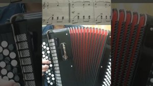 Обучение игре на баяне| урок 23. БНП "Перепёлочка"