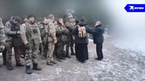 Солдаты СВО помолились перед боем