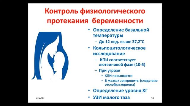 Акушерство №16 "Невынашивание беременности"