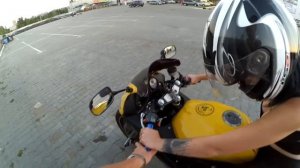 Мото-обучение Урок № 2 - Учимся трогаться с места