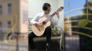 ИГРАЕМ НА ГИТАРЕ / играем на гитаре / учимся играть на гитаре / Э. Пухоль Этюд "Шмель"