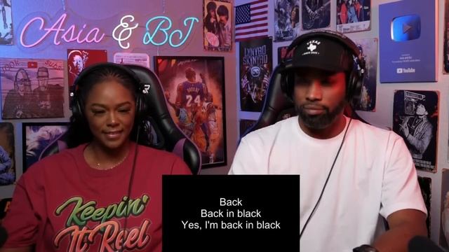 AC/DC “Back In Black” Reaction | Asia and BJ смотреть онлайн
