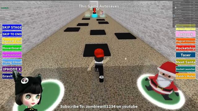 Опять в школу к Балди в Роблокс - Очень длинный паркур челлендж в школе BALDI из Roblox Obby смотреть онлайн