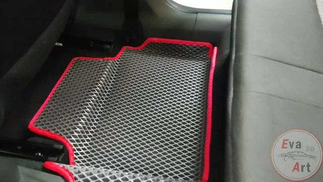 EVA (ева) коврики 3D для Lada Vesta, 1 поколение, от EVA-ART смотреть онлайн