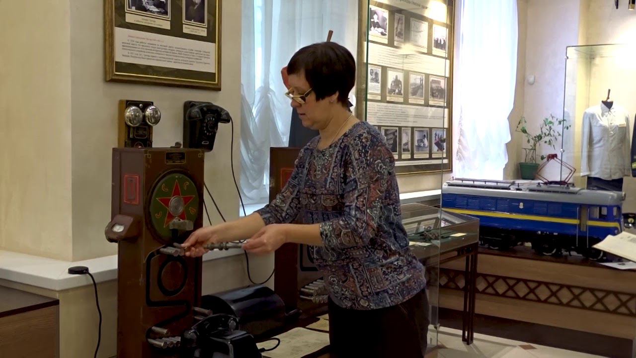 Эл-жезловая система Трегера в Музей истории дороги Омского региона.241
