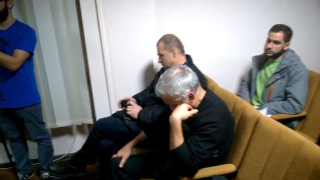 Ч 1 судебного заседания с определением меры присечения Линнику Роману в Киевском райсуде г. Харьков