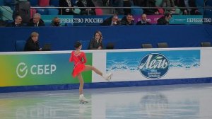 Аделия Петросян - ПП - Первенство 2021 | Adelia Petrosian - FP - Junior Nationals 2021