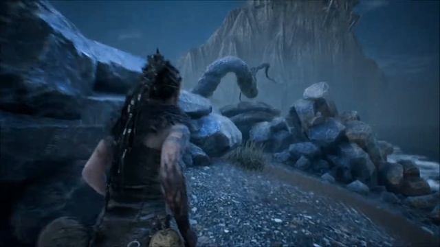 Hellblade Senuas Sacrifice At the Tree Pull At the Sword To Progress
