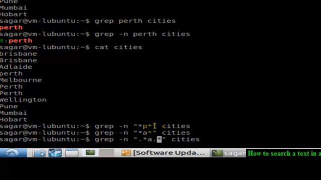 How to search a text in a file in Unix смотреть онлайн
