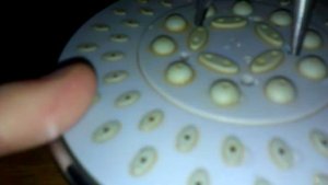 Разборка лейки душа/Shower head disassembly