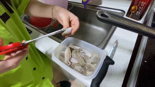 Плов по корейски/오징어 볶음밥 만들어 먹기/Korean seafood rice/KOREA VLOG