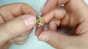 Классическое эльфийское кольчужное плетение, очень простой способ выполнения