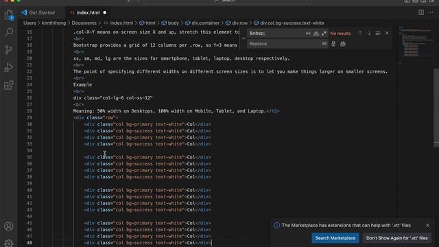 Bootstrap #5: Bootstrap grid system with row and 12 columns смотреть онлайн