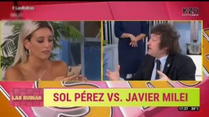 MILEI VS SOL PEREZ - ECHAN A MILEI DEL PROGRAMA