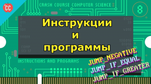 Atompix Computer Science. Урок 8. Инструкции и программы