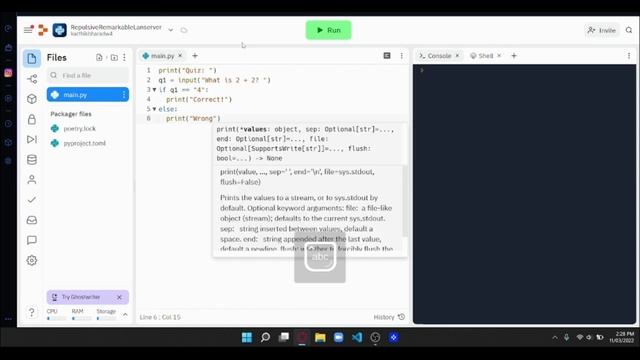 Python Quiz Game Tutorial