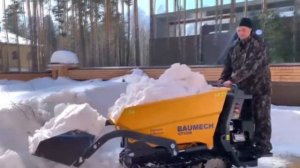 Мини-думпер BAUMECH GT-1000 | Отзыв клиента