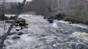 Надувная байдарка Алтай-3 от компании Планета Вода.Сплав по реке Серёжа Тверской области.