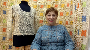 Кофточка "Жасмин в саду". Мастер-класс по вязанию крючком от О. С. Литвиной.