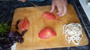 Салат из кальмаров без майонеза