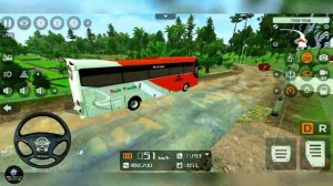 Bussid New Death Road Mod - Best Bus Simulator Games - Android Gameplay