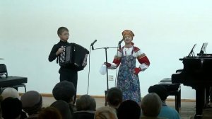 Русская народная песня "Рассыпала Маланья бобы"