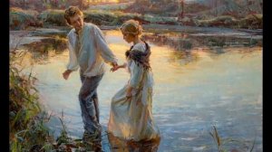 В. Иванова, А. Клещева, Н. Александрийская - Вечерком на реке