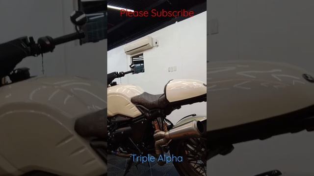 Modified BMW RnineT,costumize seat leather LW