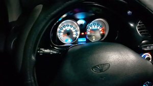 Подсветка салона Matiz, тюнинг и установка приборной панели от SparkCross, igzelledtuning