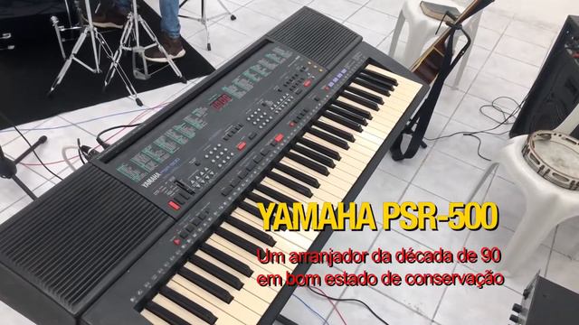 YAMAHA PSR-500 - PIANO + PAD