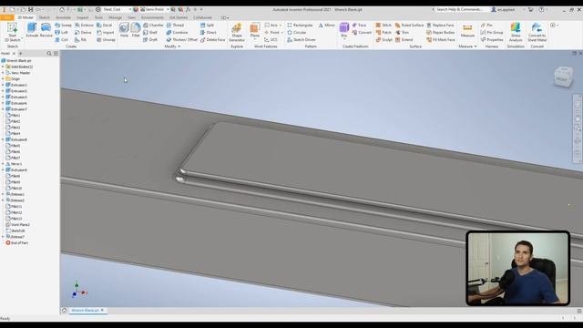 Emboss Tool and Options - Autodesk Inventor Part Tutorial | Autodesk Inventor 2021 IN DEPTH смотреть онлайн