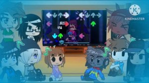 Friday Night Funkin MOD characters React To Sonic.exe (E̸̴X̴̷E̴M҈̸E̶R̷G҉̶E҈̵ & other songs) Part6/8