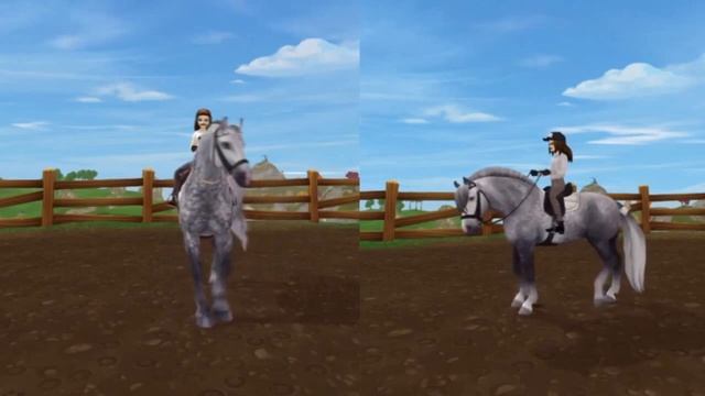 Percheron VS Friesian, Finnhorse, Clydesdale, Irish Cob [gaits & animations] in Star Stable Online смотреть онлайн