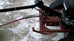 Мотокультиватор Тарпан. Сцепное устройство.