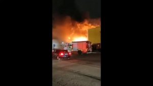 Пожар в крупнейшем торговом центре Рязани на Московском шоссе ТРЦ М5 Молл