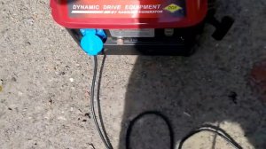Самый маленький двухтактный бензиновый генератор DDE GG 950 DC с лобзиком мощностью 600 Вт