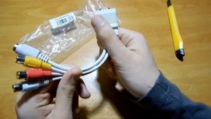 #82 Обзор посылки с Китая, Переходник с VGA на тюльпаны или RCA
