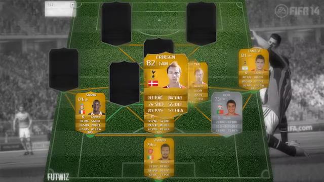 FIFA 14 Ultimate Team   BPL TRANSFERED PLAYERS TEAM   My Future Squads   Ozil, Eto'o, Lamela & More смотреть онлайн