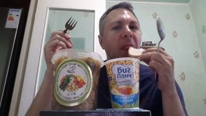 АСМР ИТИНГ. КУШАЮ БИГ ЛАНЧ КАРТОФЕЛЬНОЕ ПЮРЕ СО ВКУСОМ КУРИЦЫ . ASMR