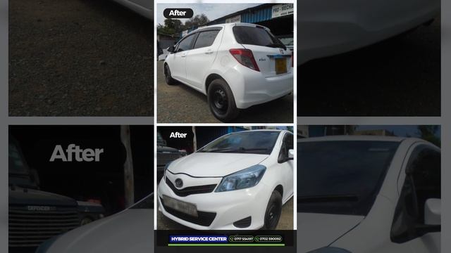 ⚒?Toyota Vitz Post Accident Restoration In Nakuru⚡️