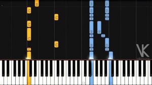 Maroon 5 - Animals | Piano Tutorial by Velisen Keys