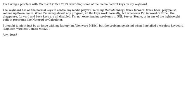 Microsoft software overriding media controls смотреть онлайн
