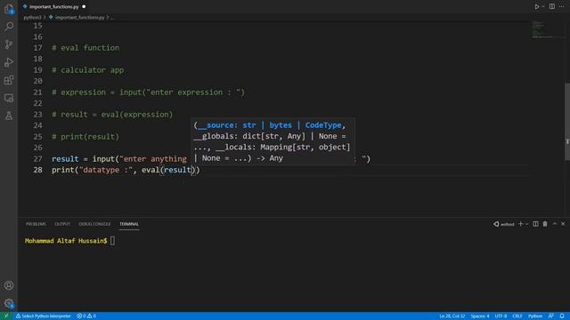Python - Command Line argument | Session 06