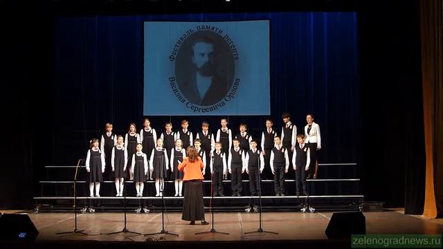 Хор 1-3 классов средней общеобразовательной школы "Спас" - Колядка "Где Христос родился" смотреть онлайн