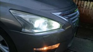 Nissan Teana L33 headlight water beam