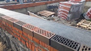 Делаем раскладку кирпича