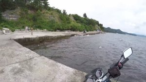 На САМОДЕЛЬНОМ мотоцикле на Черное море! Часть 2 Джубга - Лазаревское и поломка байка